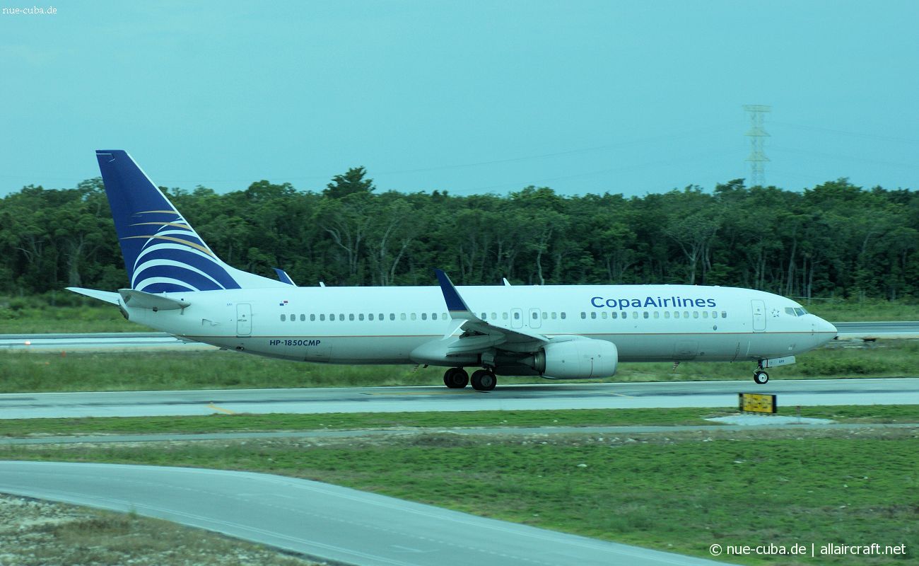 HP-1850CMP · Boeing 737-8V3(WL) · (CUN / MMUN)