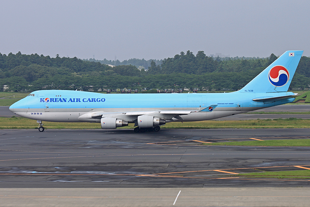 HL7438 · Boeing 747-4B5F/ER · (NRT / RJAA)