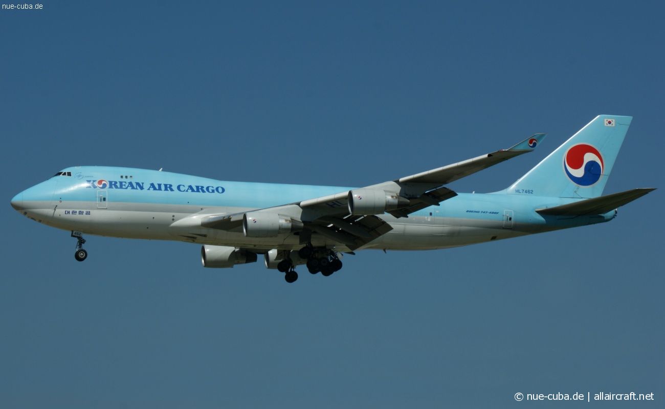 HL7462 · Boeing 747-4B5F · (FRA / EDDF)