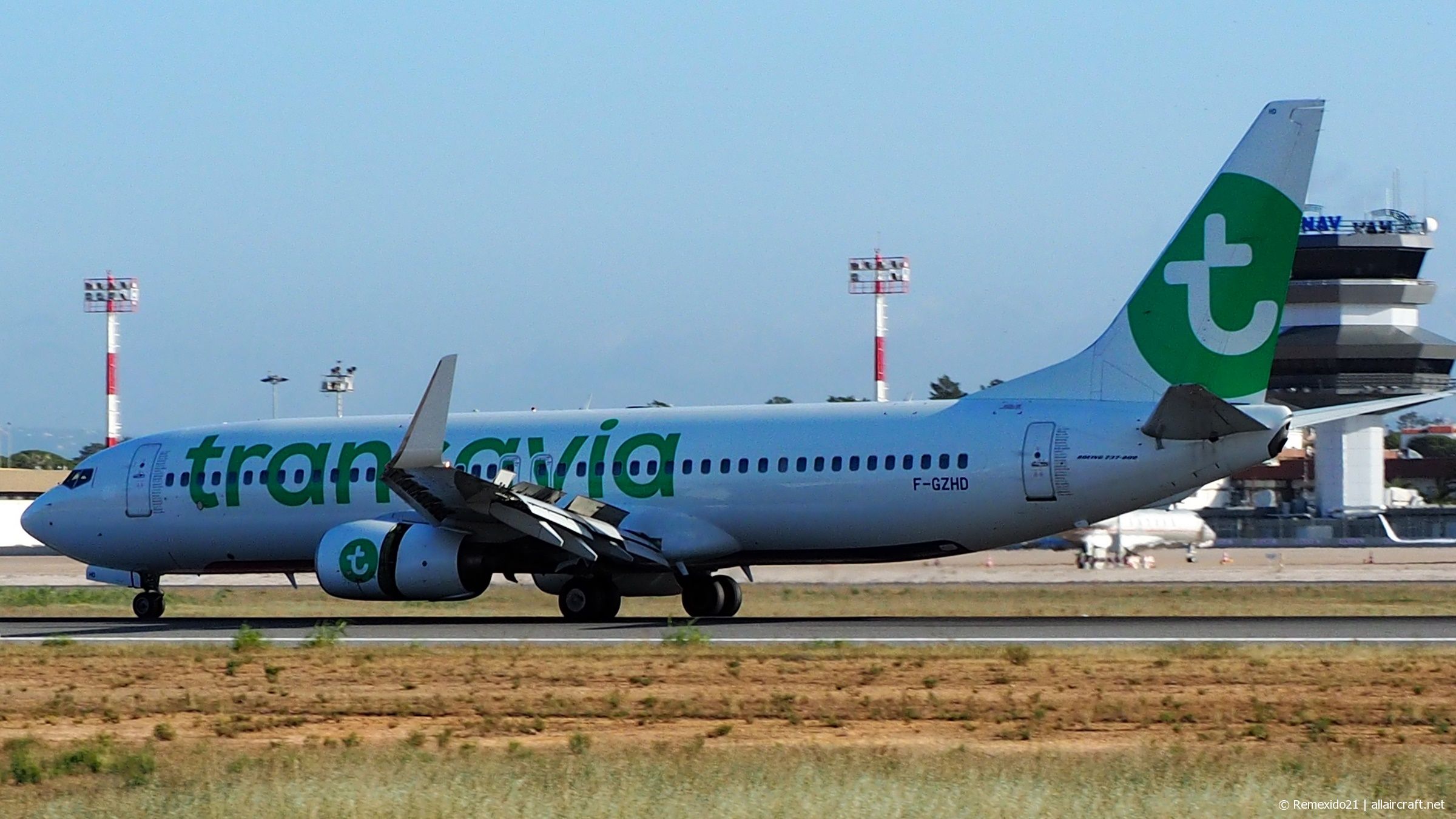 F-GZHD · Boeing 737-8K2(WL) · (FAO / LPFR)