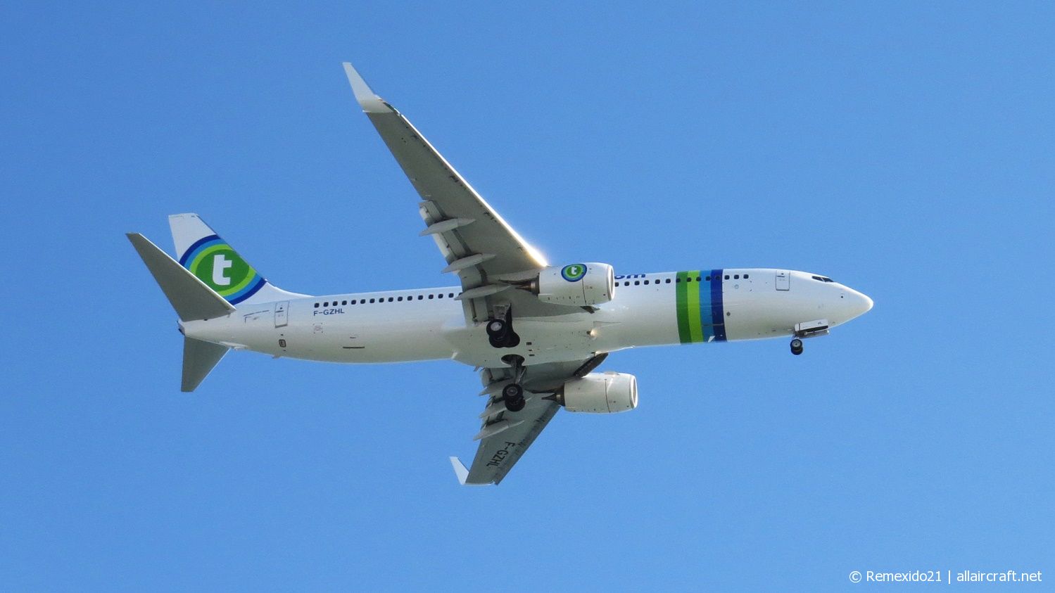 F-GZHL · Boeing 737-8K2(WL) · (FAO / LPFR)