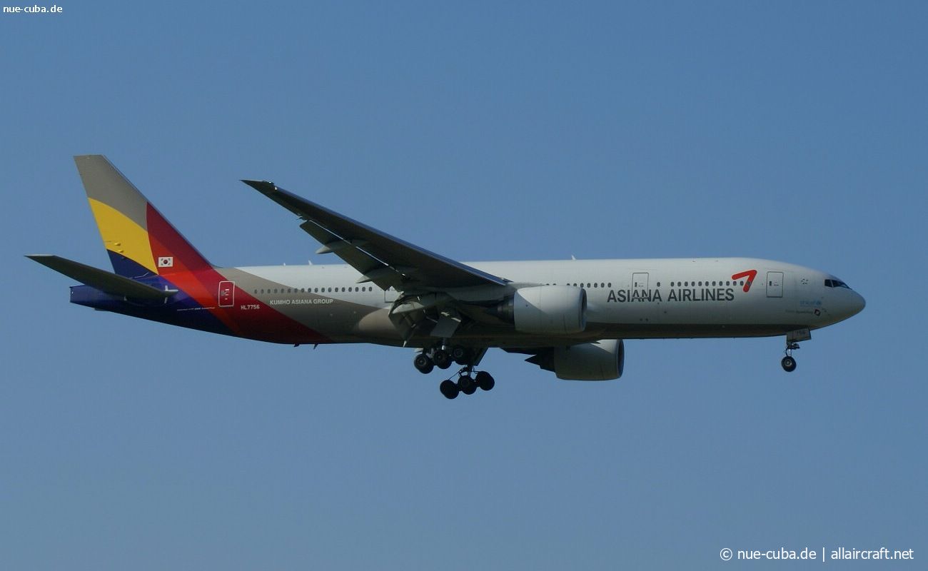 HL7756 · Boeing 777-28E/ER · (FRA / EDDF)