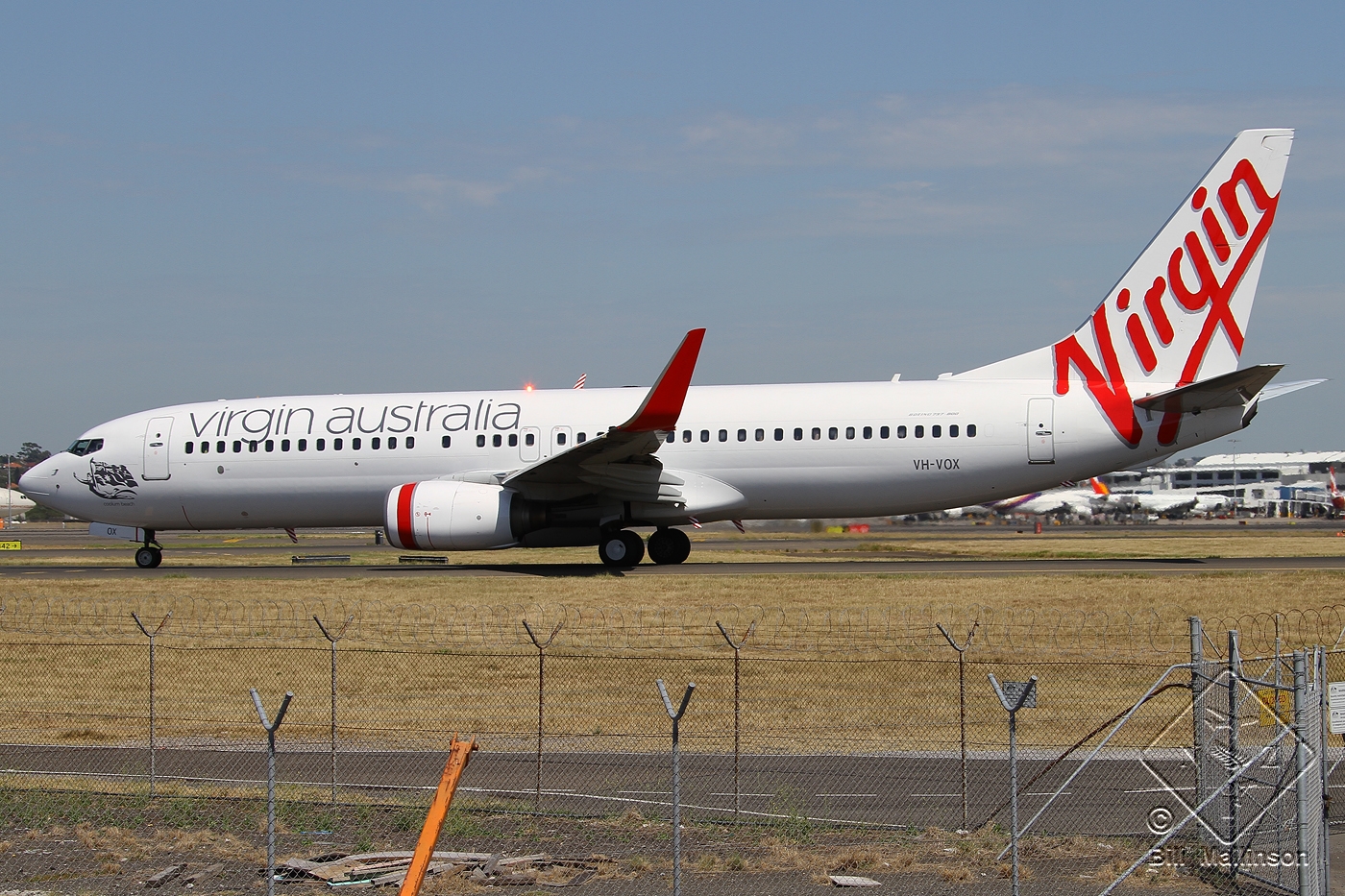 VH-VOX · Boeing 737-8BK(WL) · (SYD / YSSY)