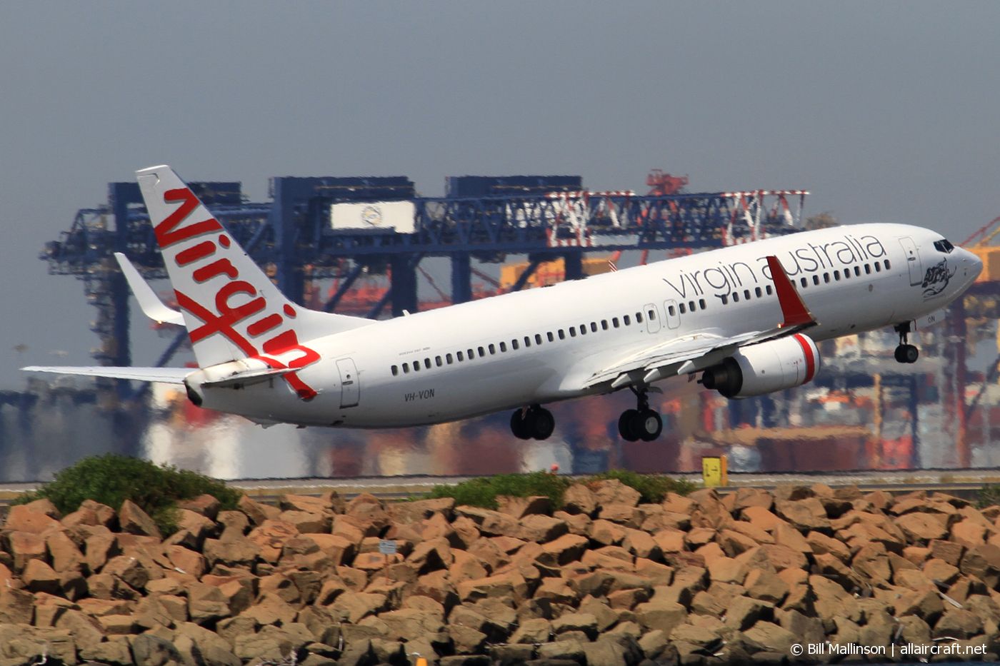 VH-VON · Boeing 737-8FE(WL) · (SYD / YSSY)