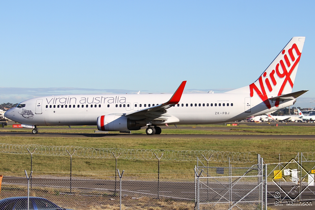 ZK-PBJ · Boeing 737-8FE(WL) · (SYD / YSSY)