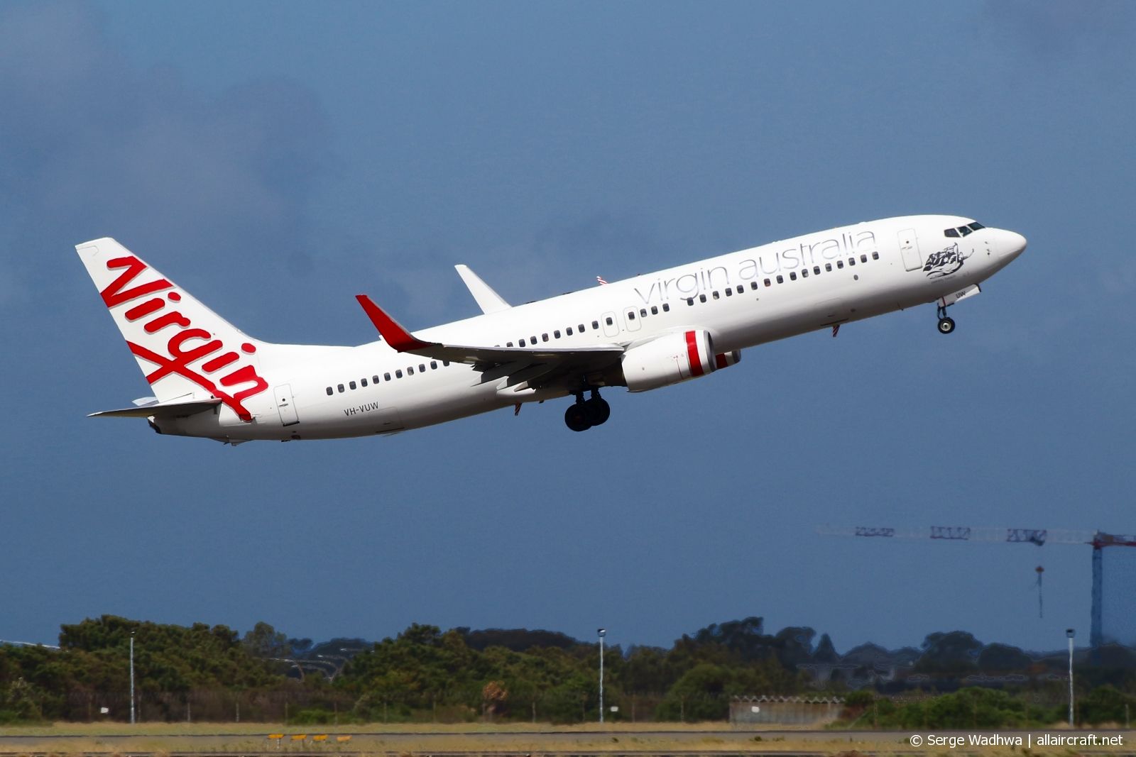 VH-VUW · Boeing 737-8KG(WL) · (SYD / YSSY)