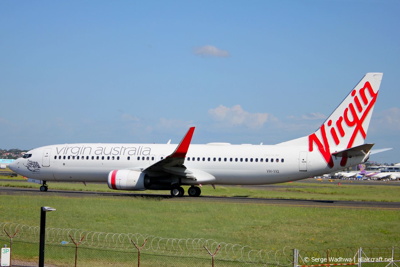 VH-YIQ · Boeing 737-8FE(WL) · (SYD / YSSY)