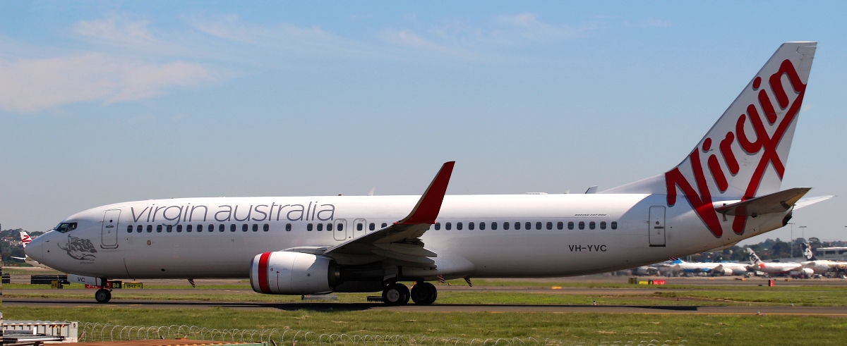 VH-YVC · Boeing 737-8FE(WL) · (SYD / YSSY)