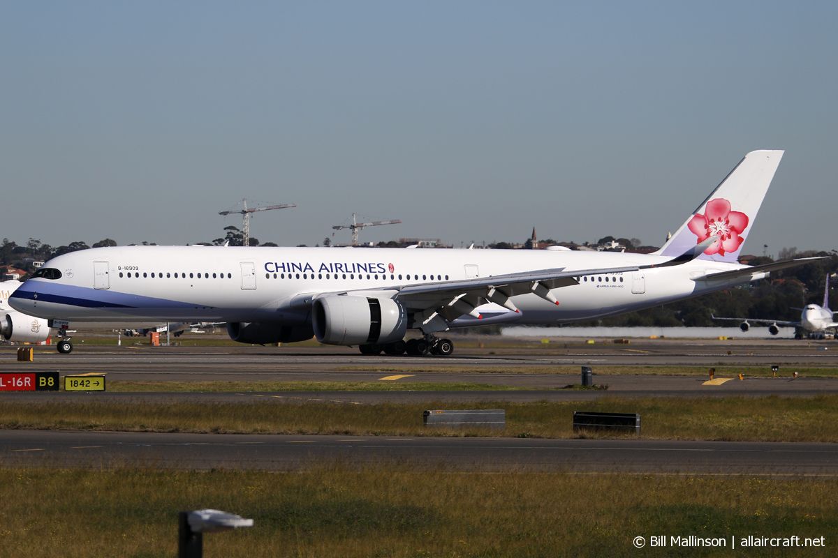B-18909 · Airbus A350-941 · (SYD / YSSY)