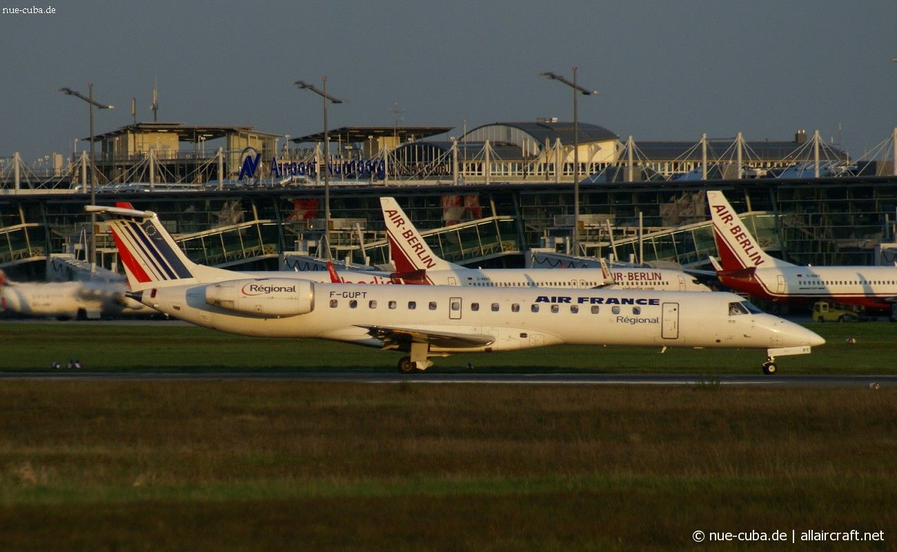 F-GUPT · Embraer ERJ-145MP · (NUE / EDDN)