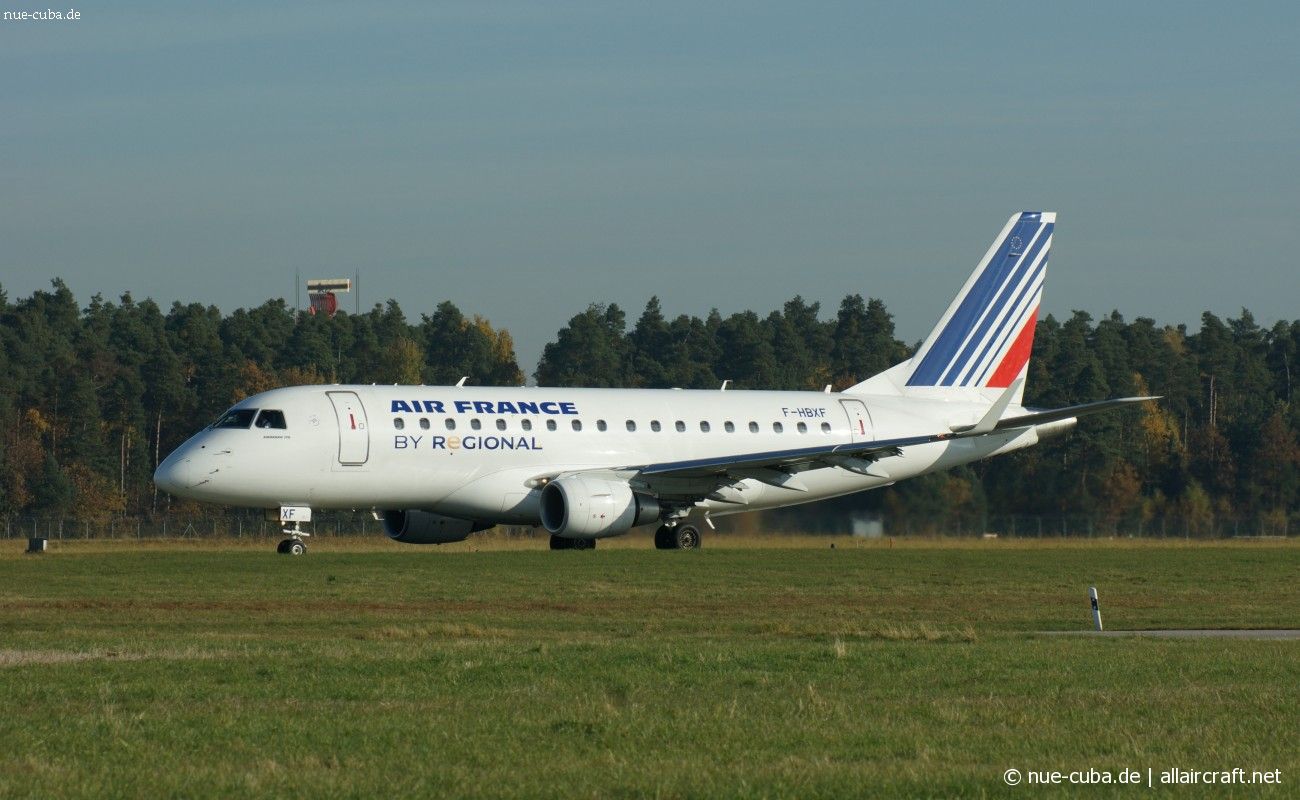 F-HBXF · Embraer 170-100STD · (NUE / EDDN)