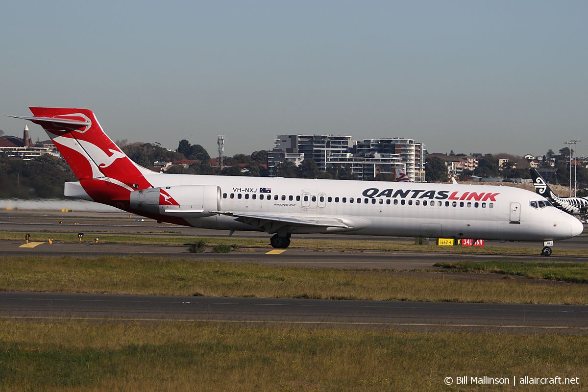 VH-NXJ · Boeing 717-2BL · (SYD / YSSY)