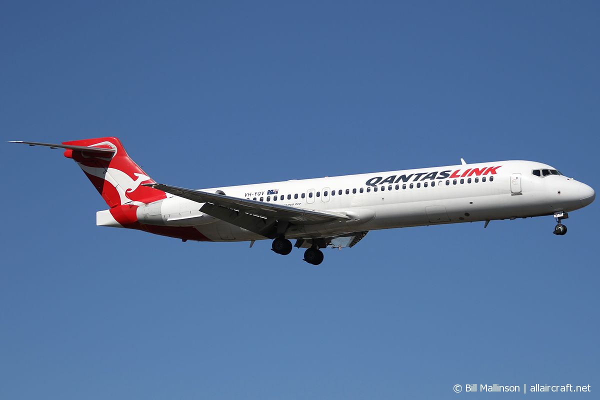 VH-YQV · Boeing 717-2BL · (SYD / YSSY)