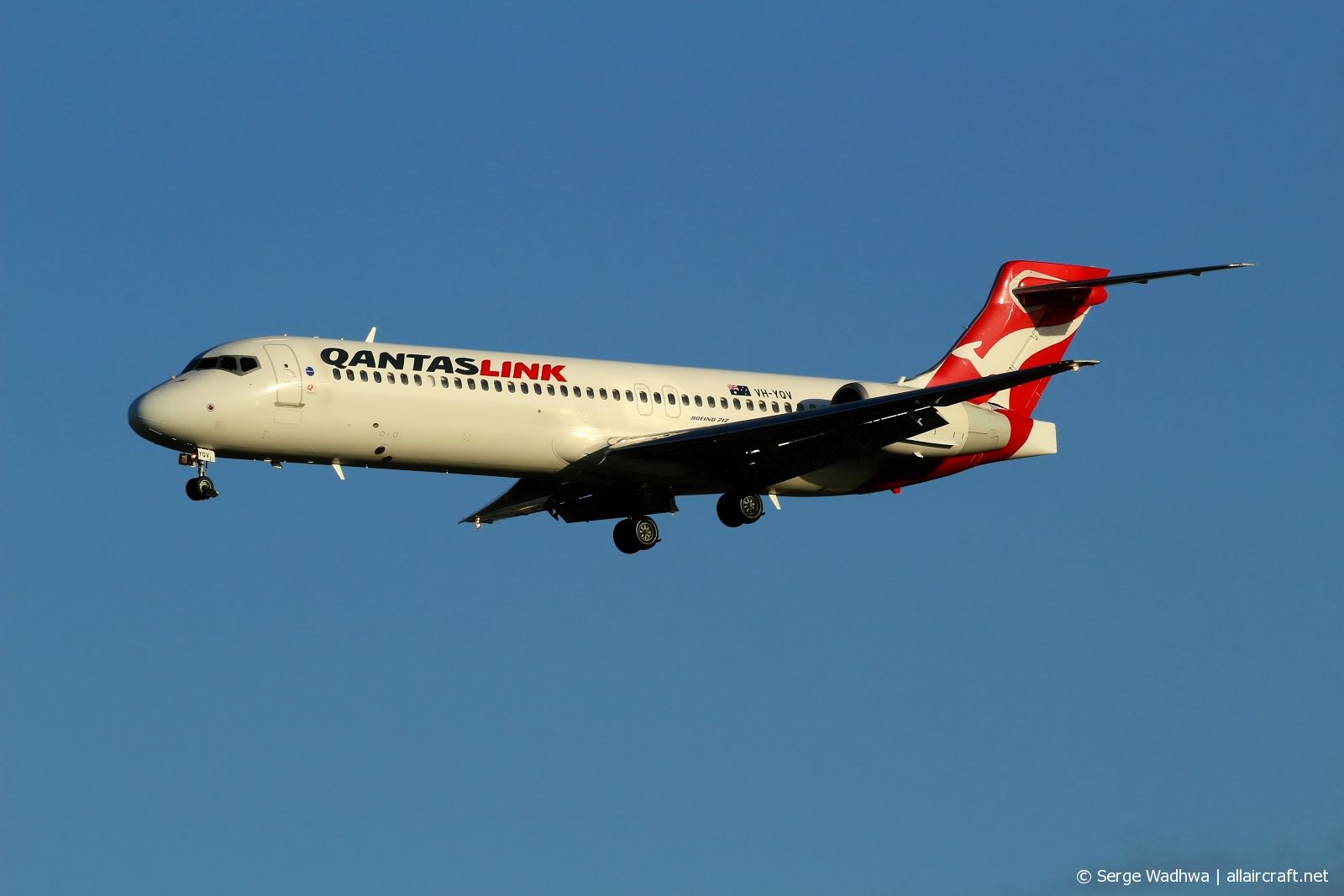 VH-YQV · Boeing 717-2BL · (SYD / YSSY)