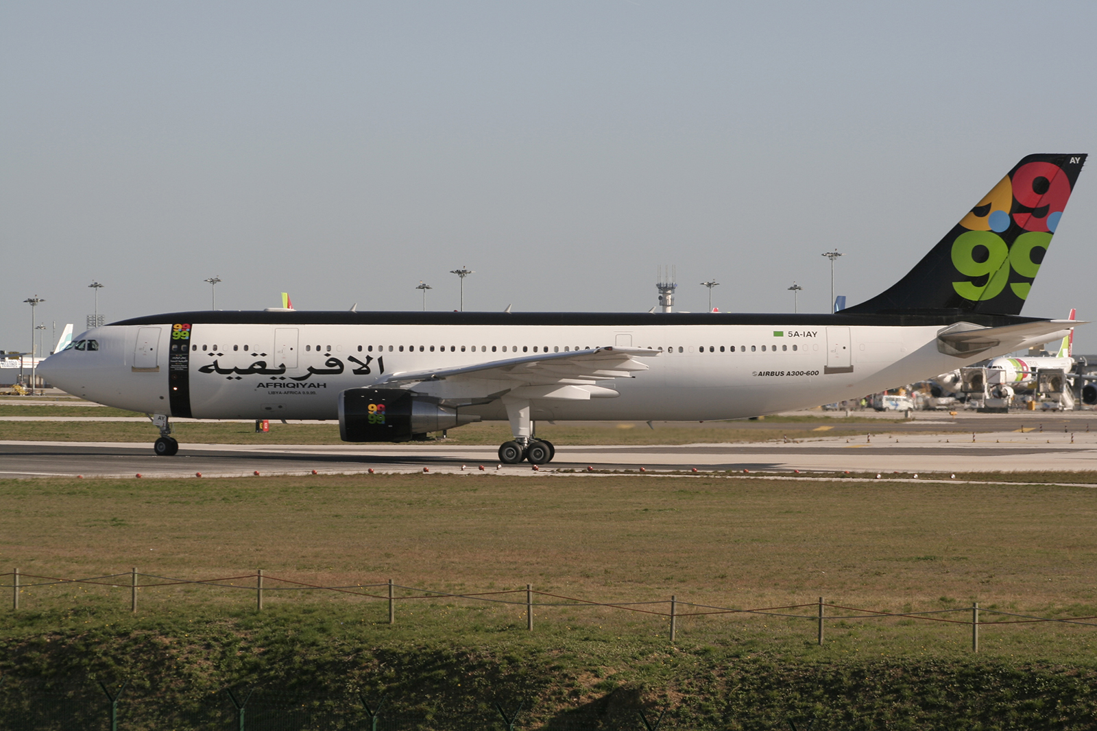 5A-IAY · Airbus A300B4-620 · (LIS / LPPT)