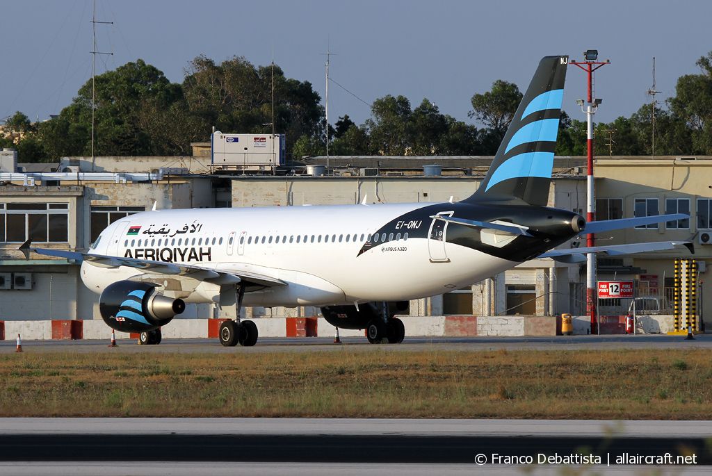 EI-ONJ · Airbus A320-214 · (MLA / LMML)
