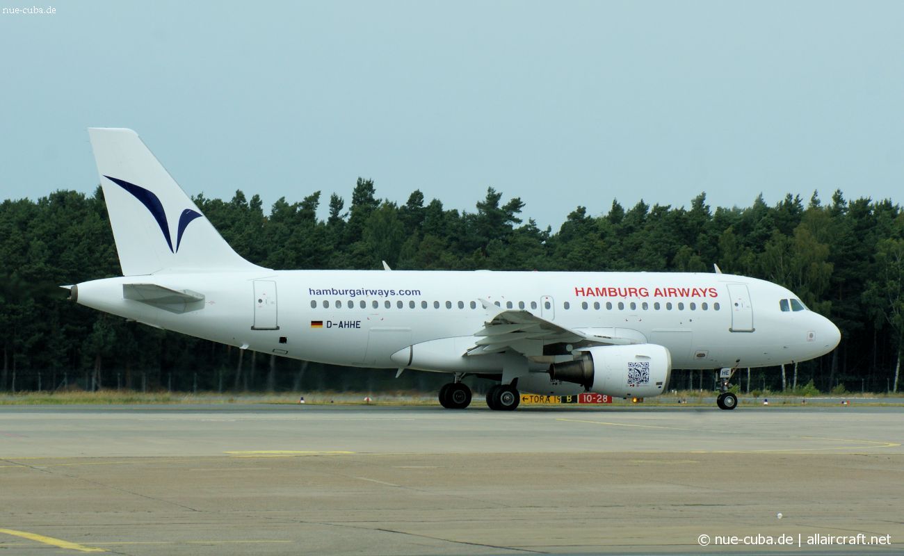 D-AHHE · Airbus A319-112 · (NUE / EDDN)