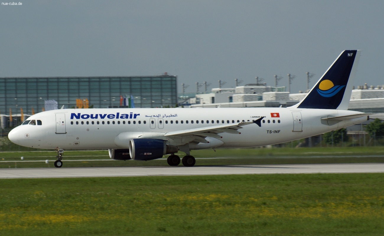 TS-INF · Airbus A320-212 · (MUC / EDDM)