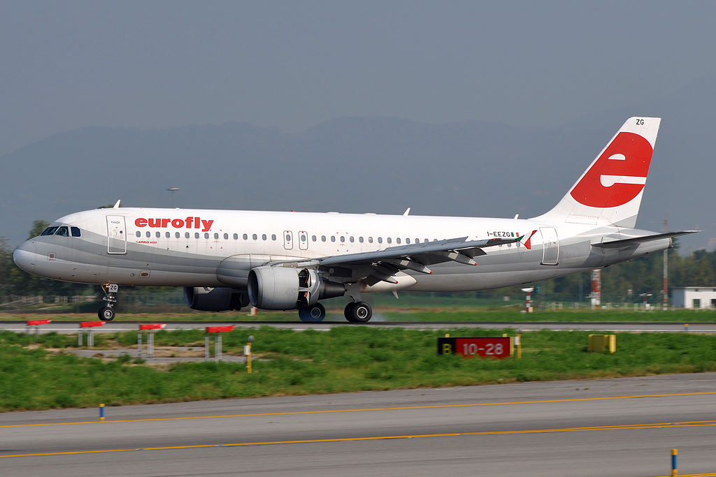 I-EEZG · Airbus A320-214 · (BGY / LIME)