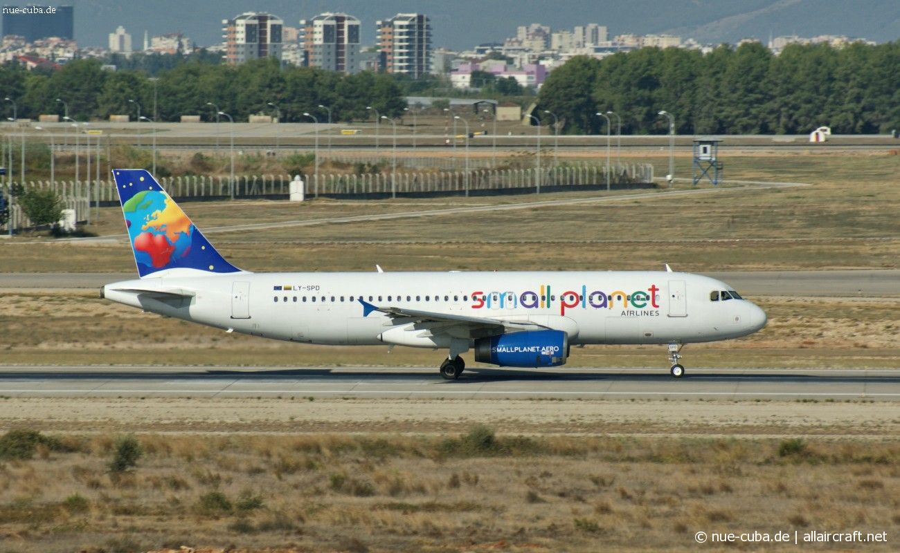 LY-SPD · Airbus A320-232 · (AYT / LTAI)