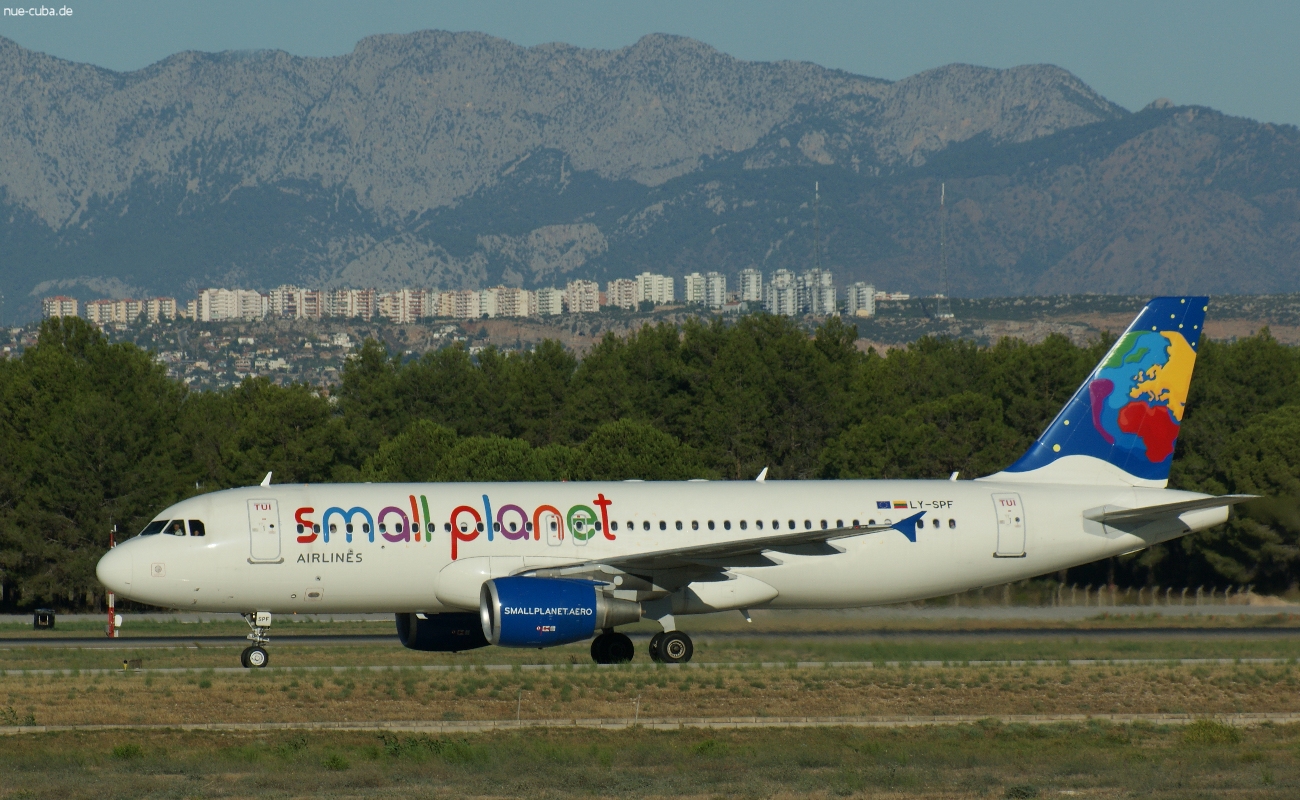 LY-SPF · Airbus A320-214 · (AYT / LTAI)