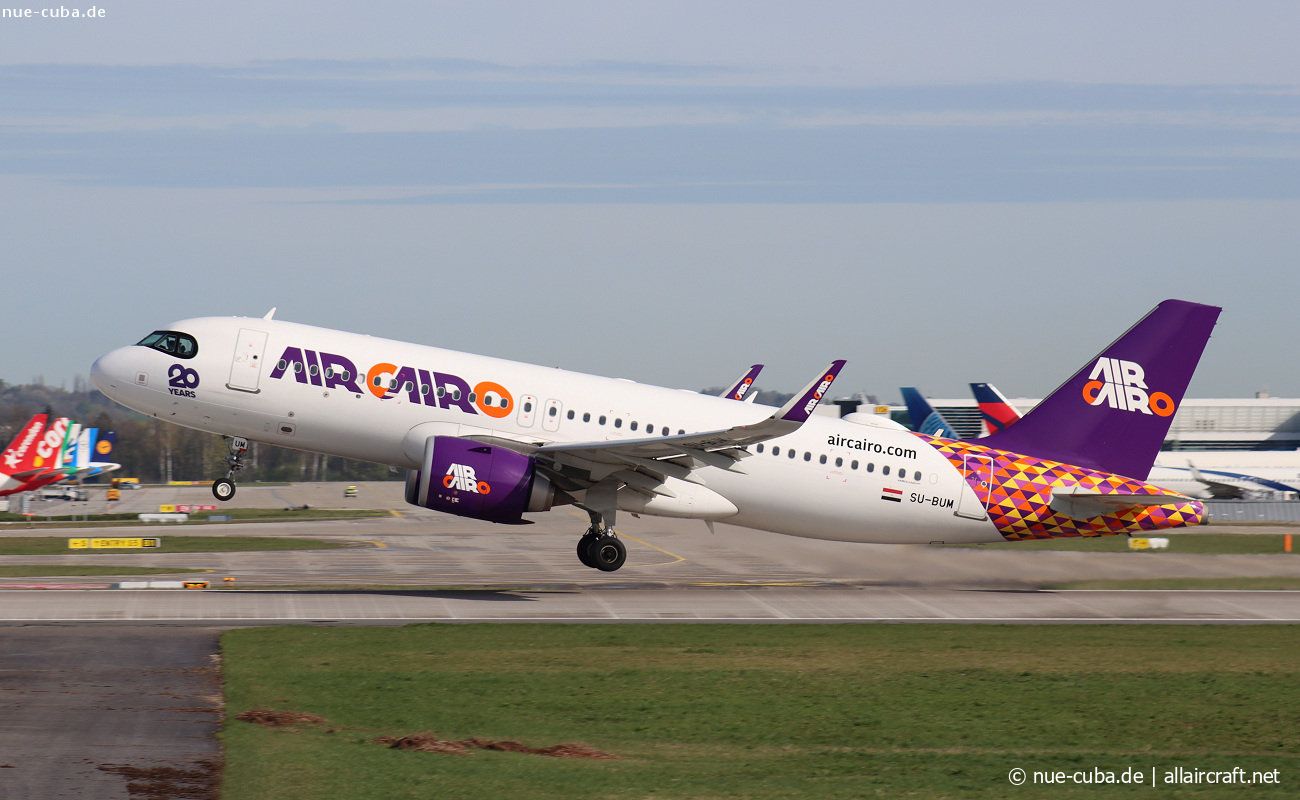 SU-BUM · Airbus A320-251N · (MUC / EDDM)