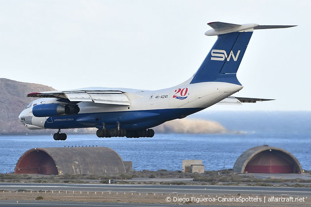 4K-AZ41 · Ilyushin Il-76TD · (LPA / GCLP)