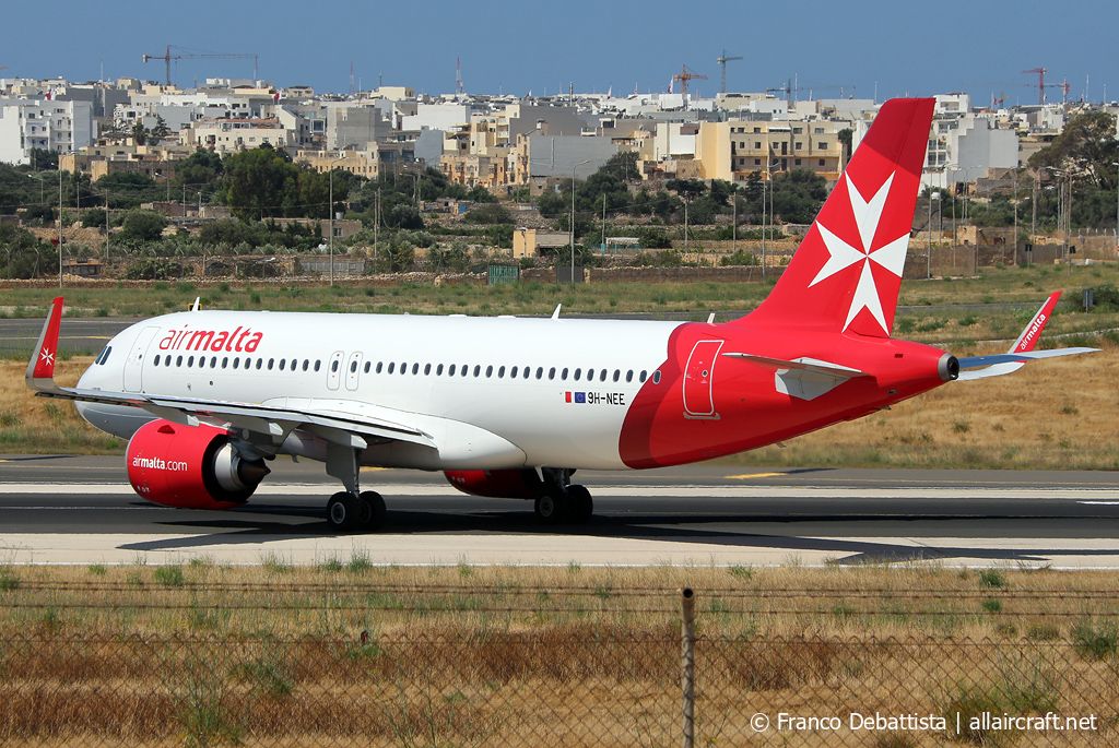 9H-NEE · Airbus A320-251N · (MLA / LMML)