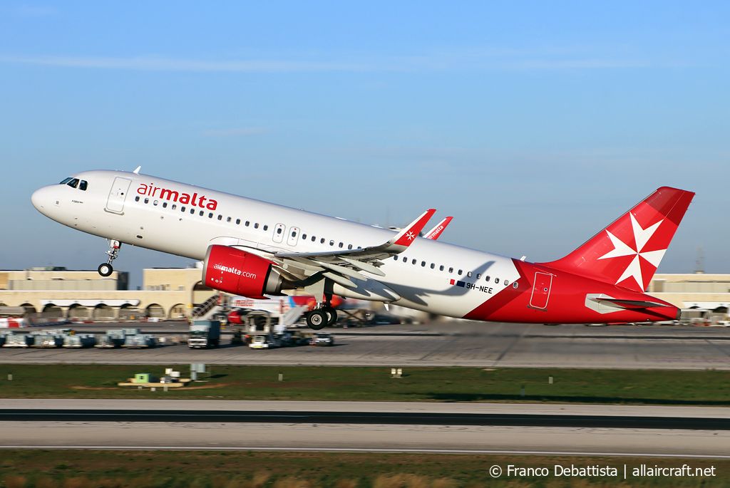 9H-NEE · Airbus A320-251N · (MLA / LMML)