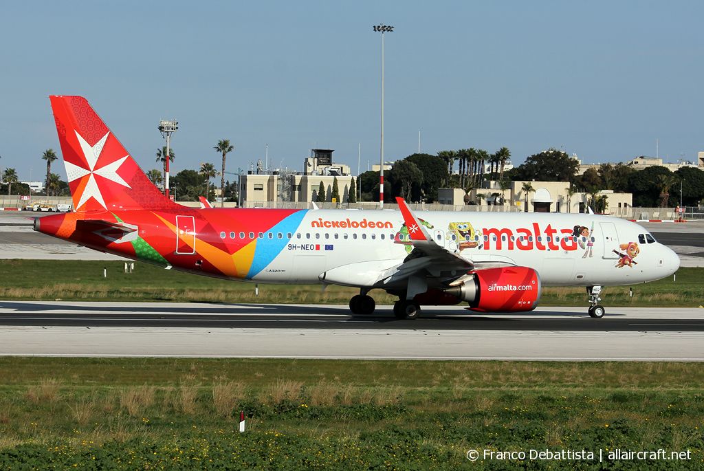 9H-NEO · Airbus A320-251N · (MLA / LMML)