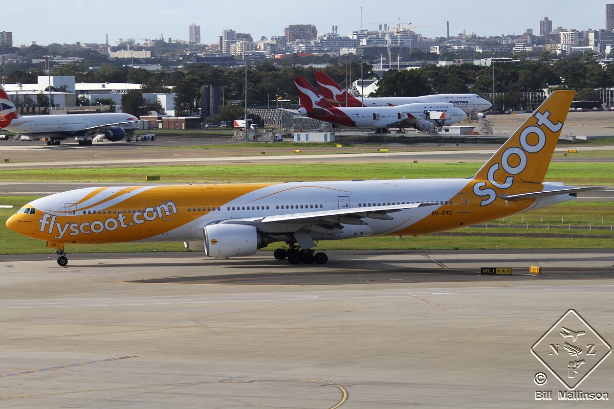 9V-OTC · Boeing 777-212/ER · (SYD / YSSY)