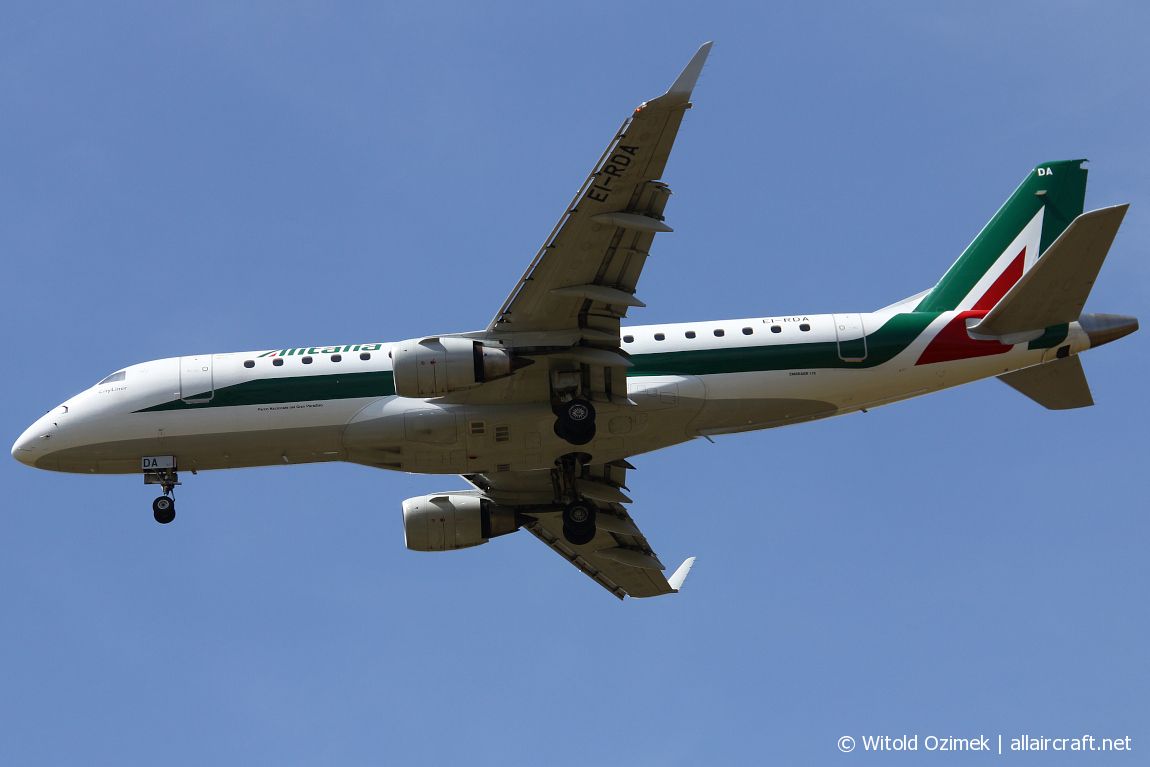 EI-RDA · Embraer 170-200STD · (FCO / LIRF)