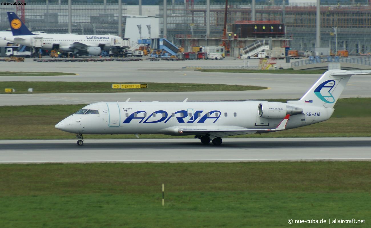 S5-AAI · Bombardier CRJ-200LR · (MUC / EDDM)