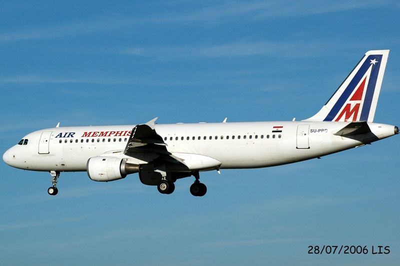 SU-PBD · Airbus A320-211 · (LIS / LPPT)