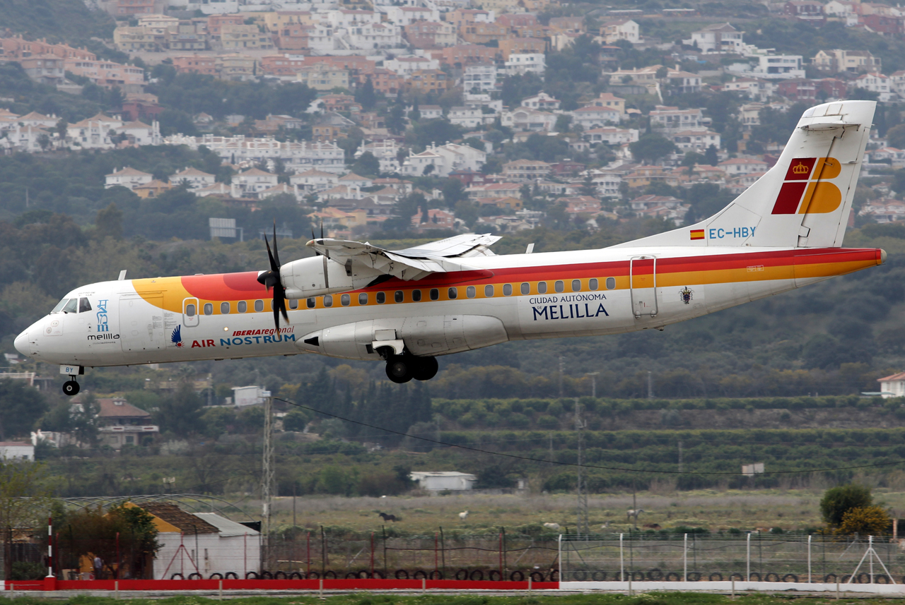 EC-HBY · ATR-72-500 · (AGP / LEMG)