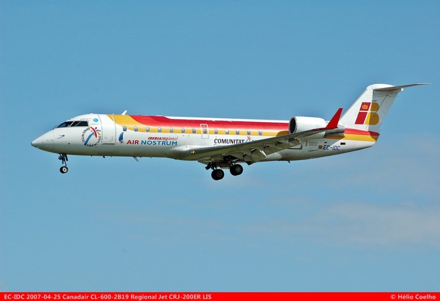 EC-IDC · Bombardier CRJ-200ER · (LIS / LPPT)