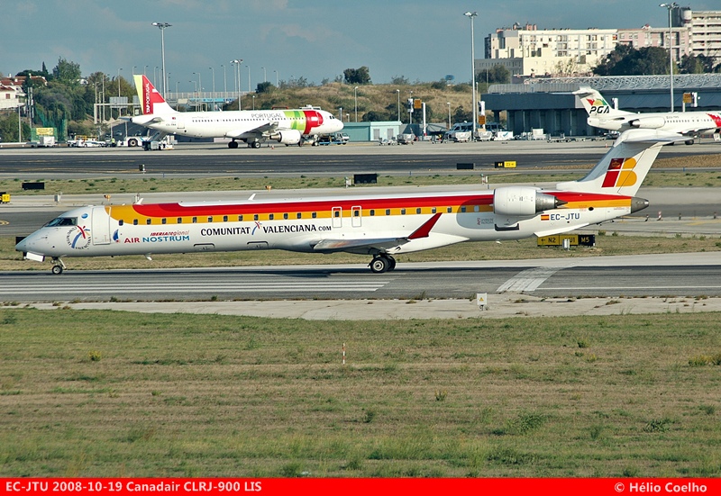 EC-JTU · Bombardier CRJ-900ER · (LIS / LPPT)