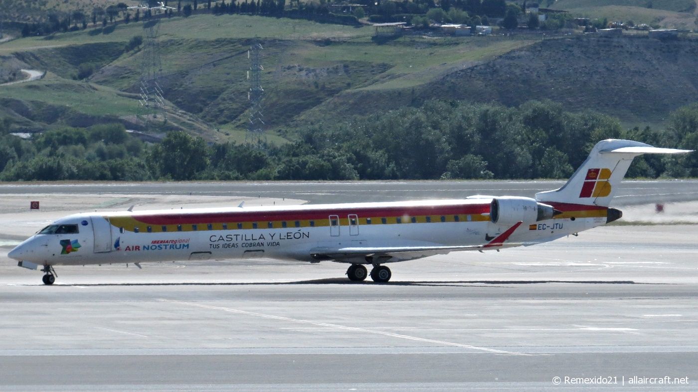 EC-JTU · Bombardier CRJ-900ER · (MAD / LEMD)