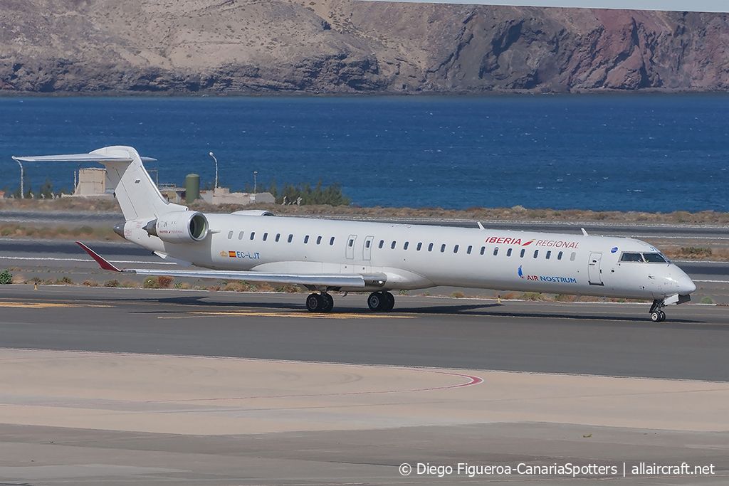 EC-LJT · Bombardier CRJ-1000 · (LPA / GCLP)