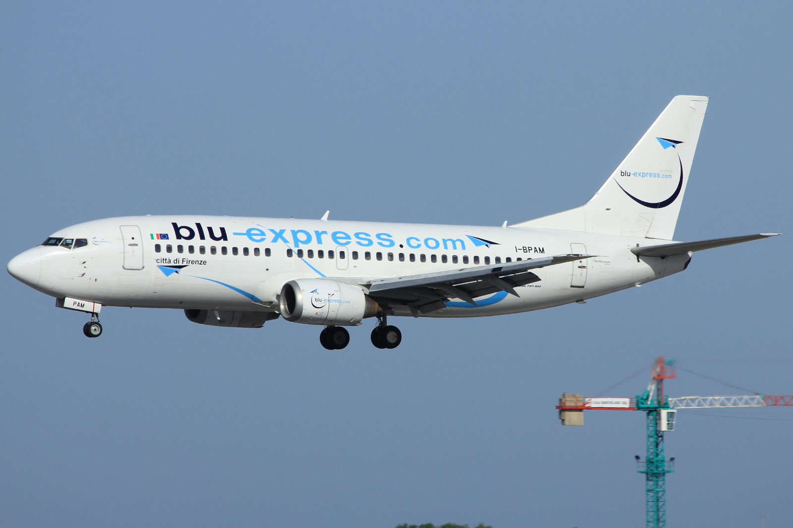 I-BPAM · Boeing 737-3Y0 · (FCO / LIRF)