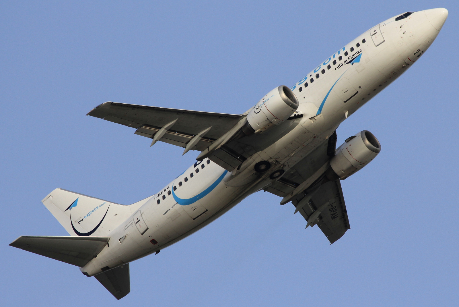 I-BPAM · Boeing 737-3Y0 · (FCO / LIRF)