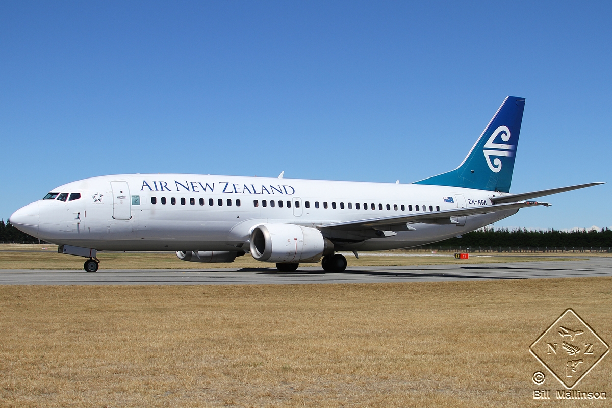 ZK-NGK · Boeing 737-3K2 · (CHC / NZCH)
