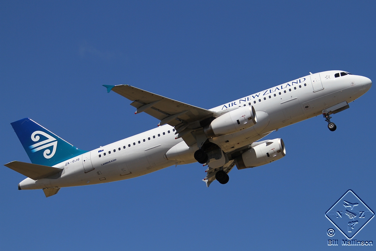 ZK-OJQ · Airbus A320-232 · (CHC / NZCH)