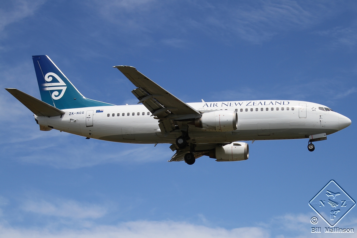 ZK-NGG · Boeing 737-319 · (CHC / NZCH)