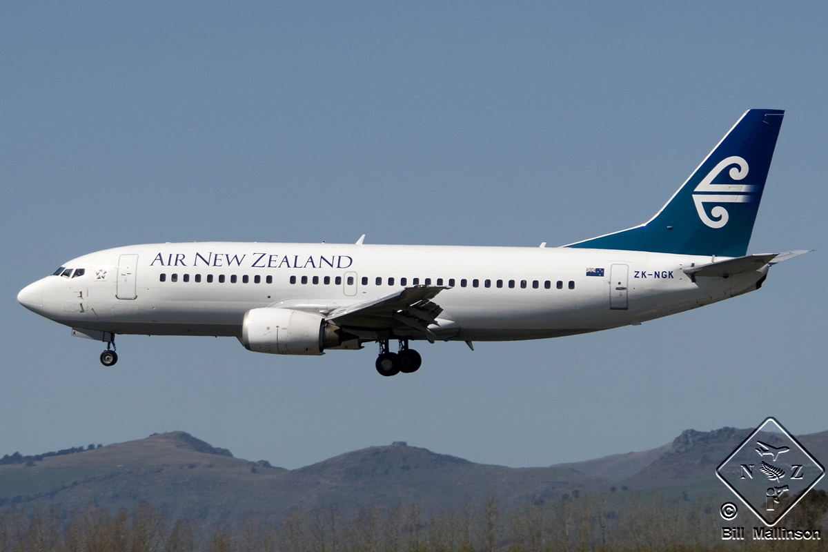 ZK-NGK · Boeing 737-3K2 · (CHC / NZCH)