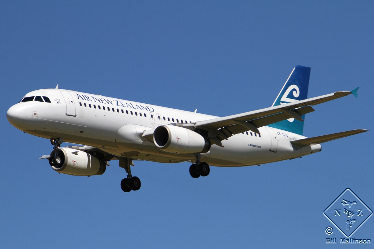 ZK-OJE · Airbus A320-232 · (CHC / NZCH)