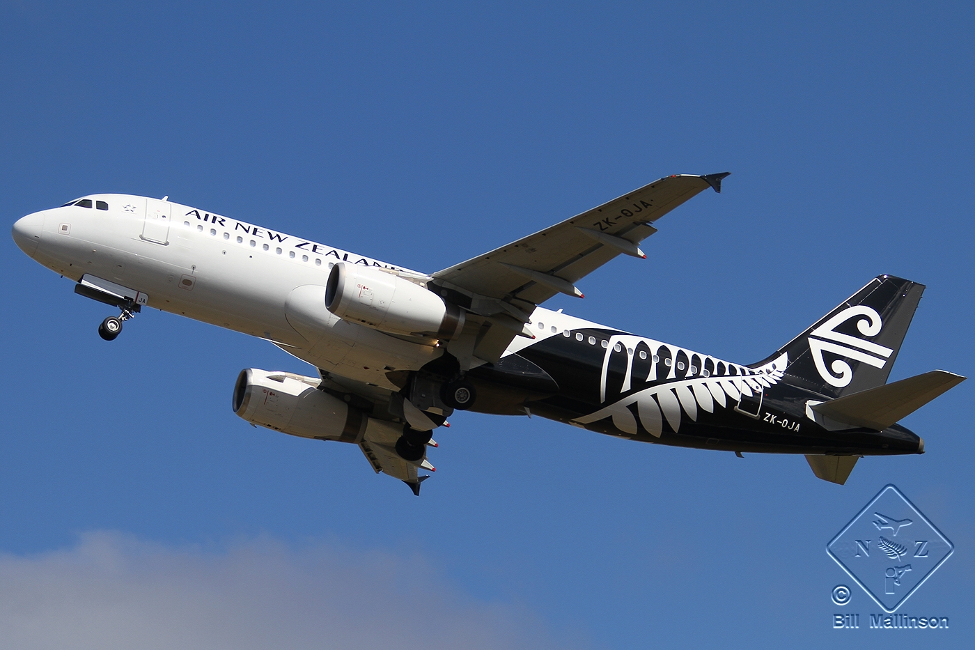 ZK-OJA · Airbus A320-232 · (CHC / NZCH)