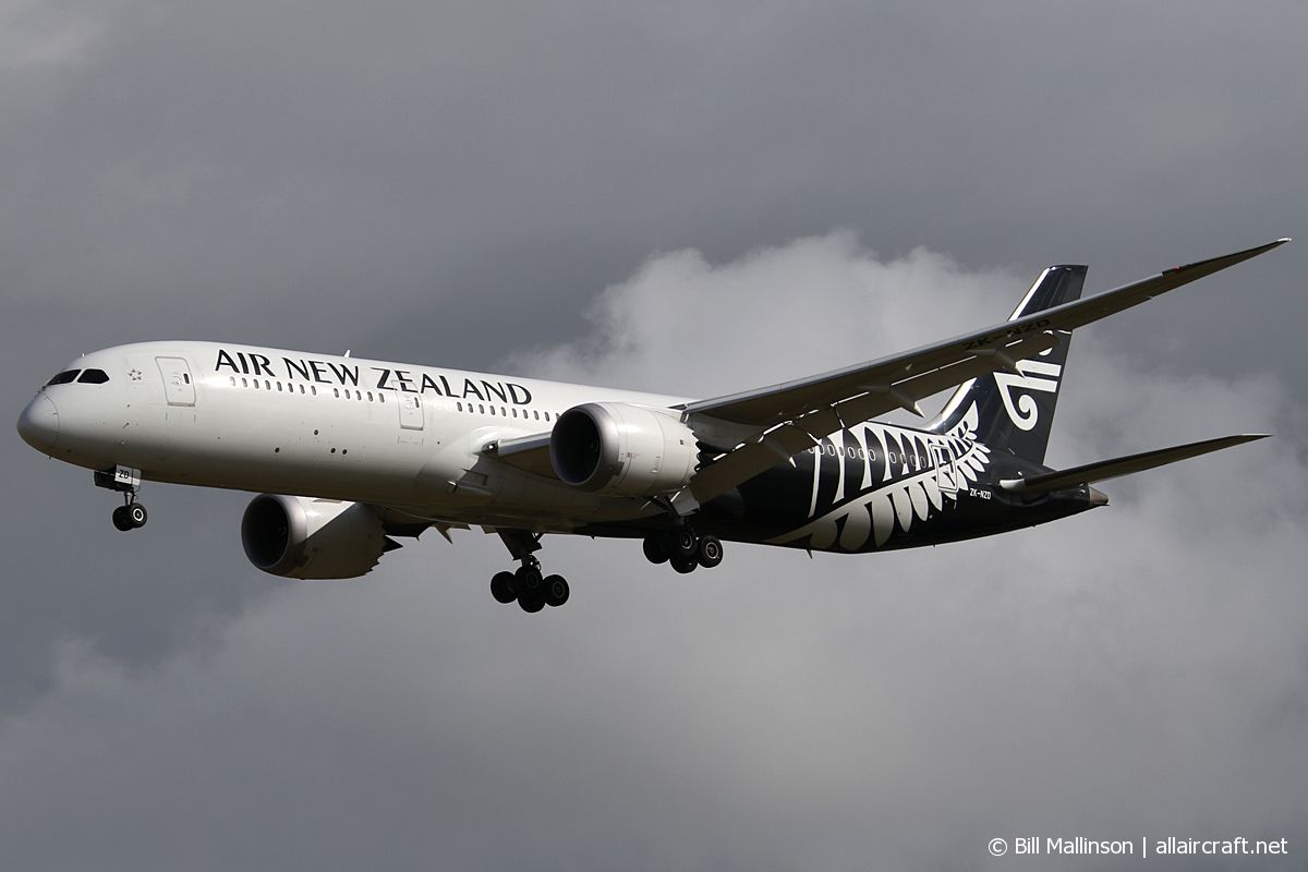 ZK-NZD · Boeing 787-9 Dreamliner · (CHC / NZCH)