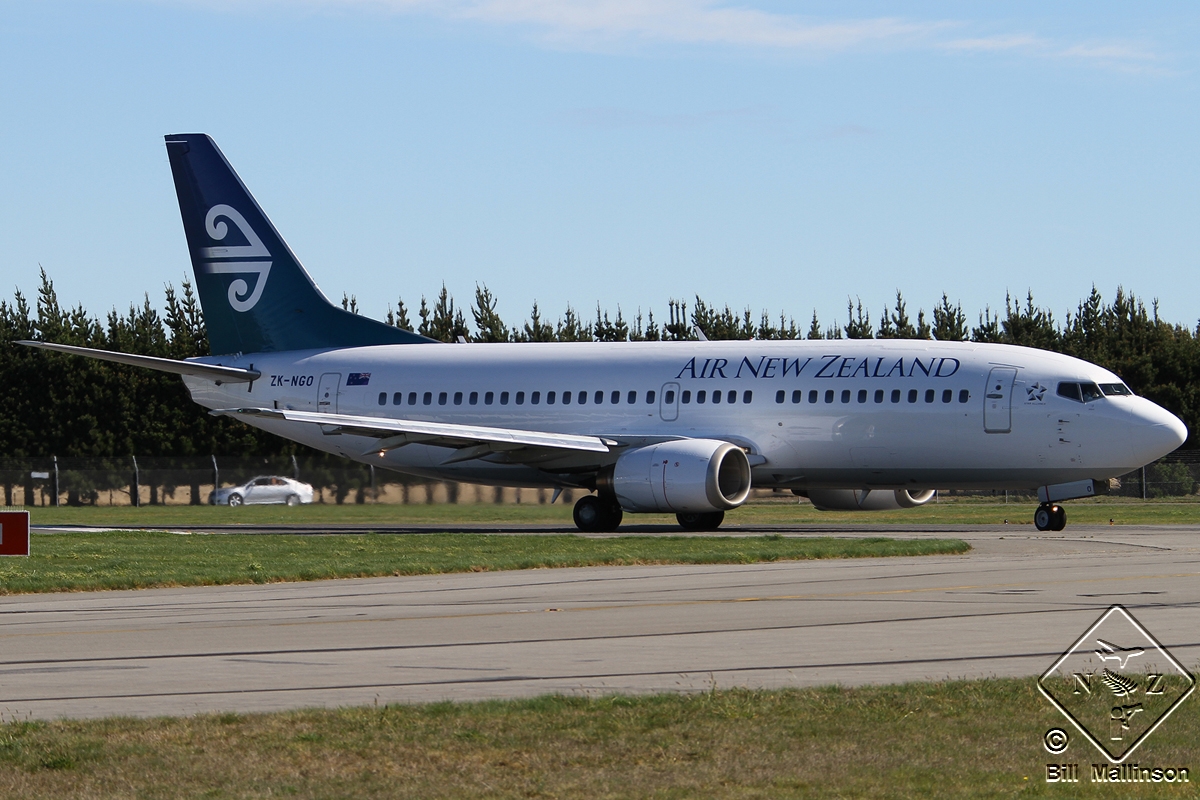 ZK-NGO · Boeing 737-37Q · (CHC / NZCH)