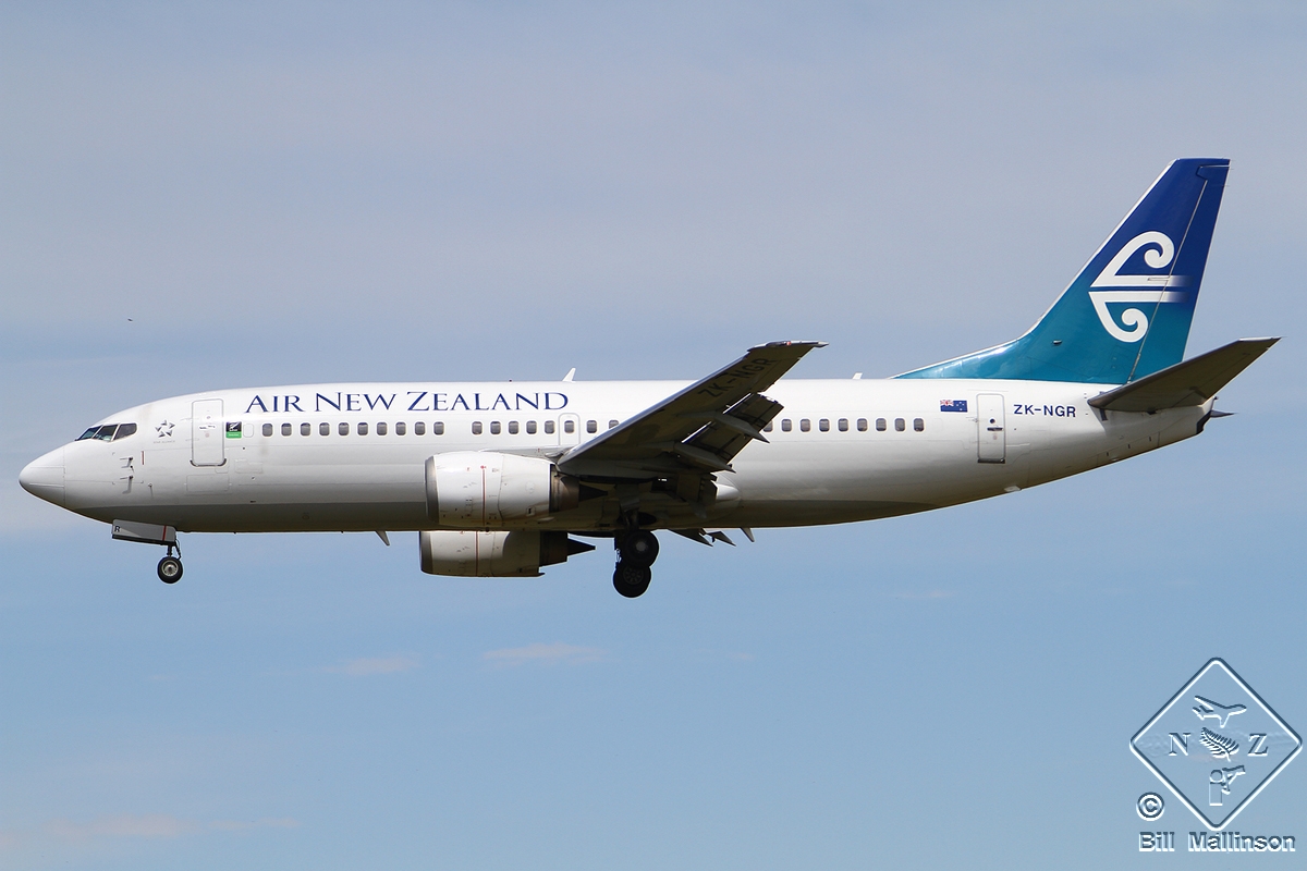 ZK-NGR · Boeing 737-33A · (CHC / NZCH)